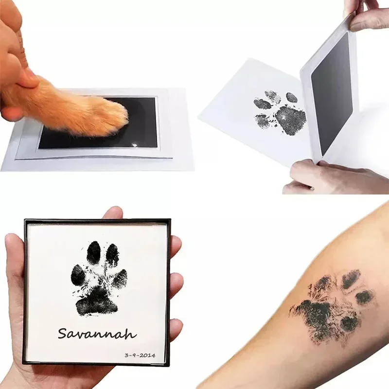 Footprint Ink Kit - Baby Footprints No Touch Safe Non-toxic
