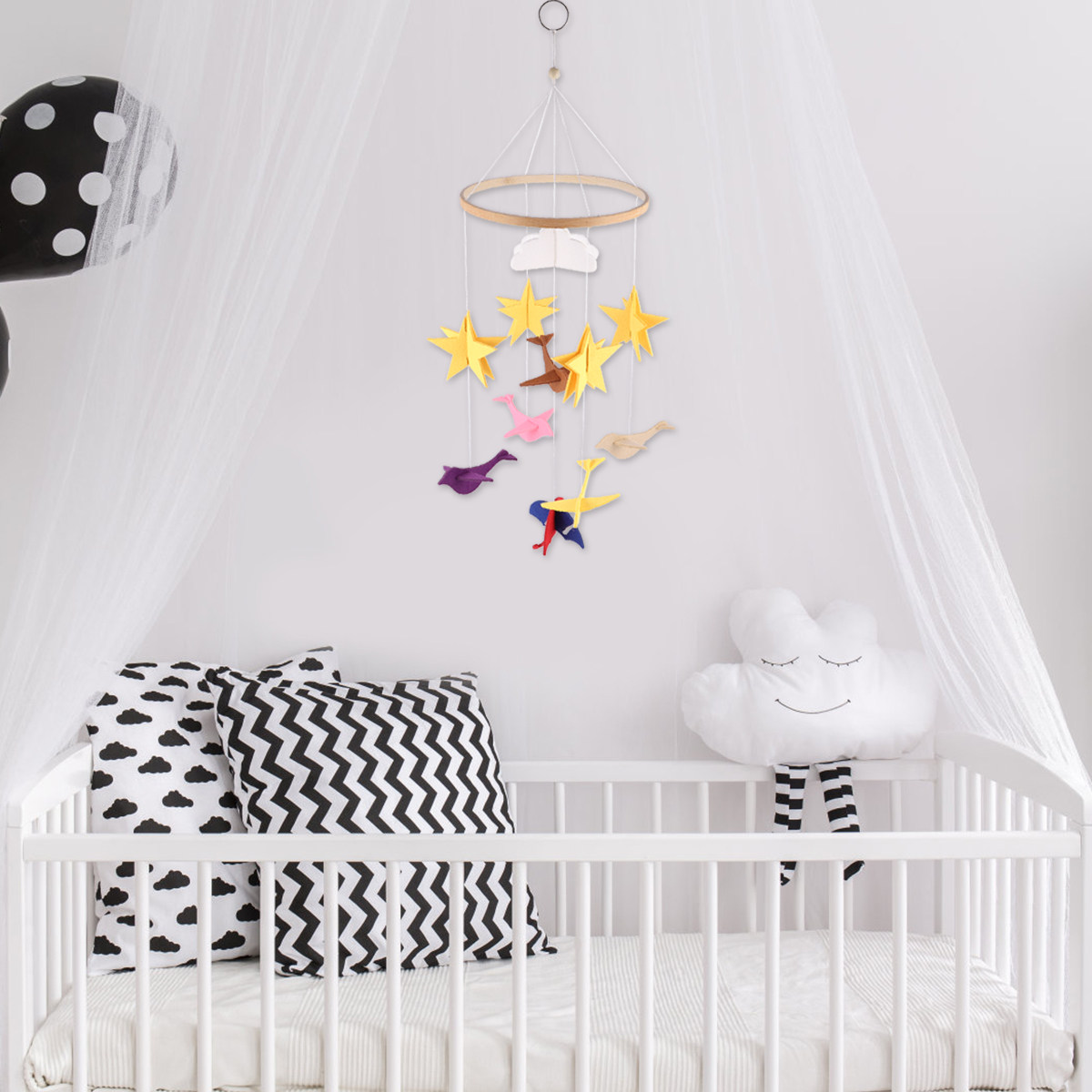 1Pcs Baby Crib Hanging Ornamen - Baby Nursery Colors review and price
