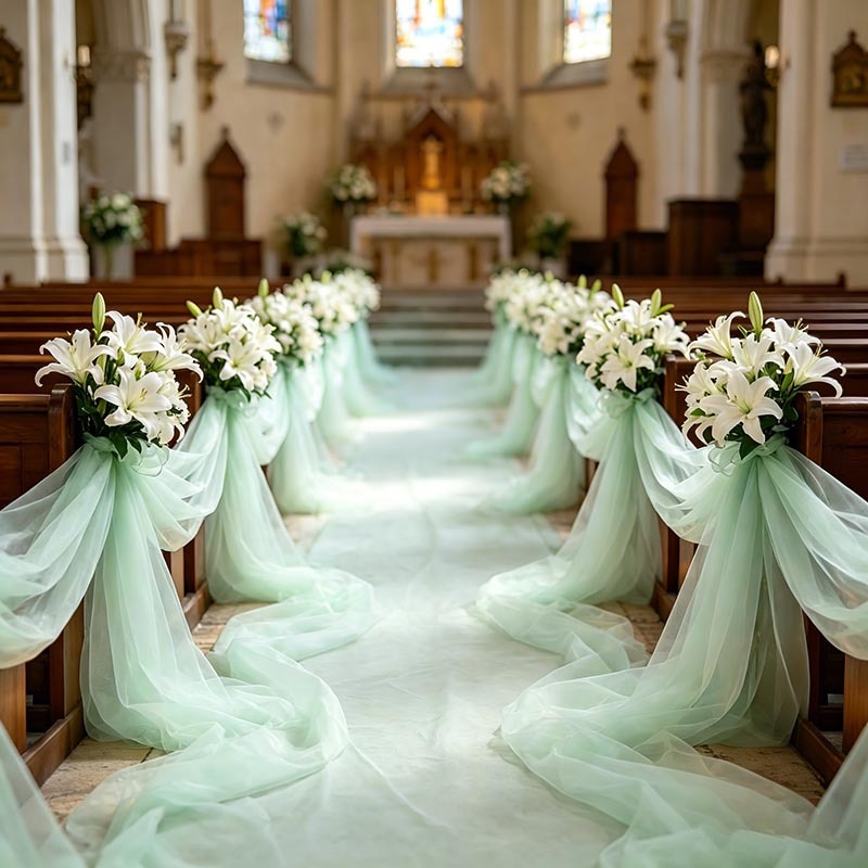 Sheer Light Green Canopy Tulle - Baby Nursery Green review and price