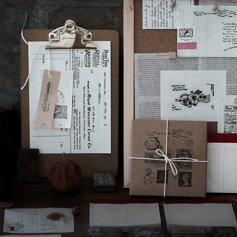 Vintage Bill Note Postage Foam - Footprint Ink Kit review and price