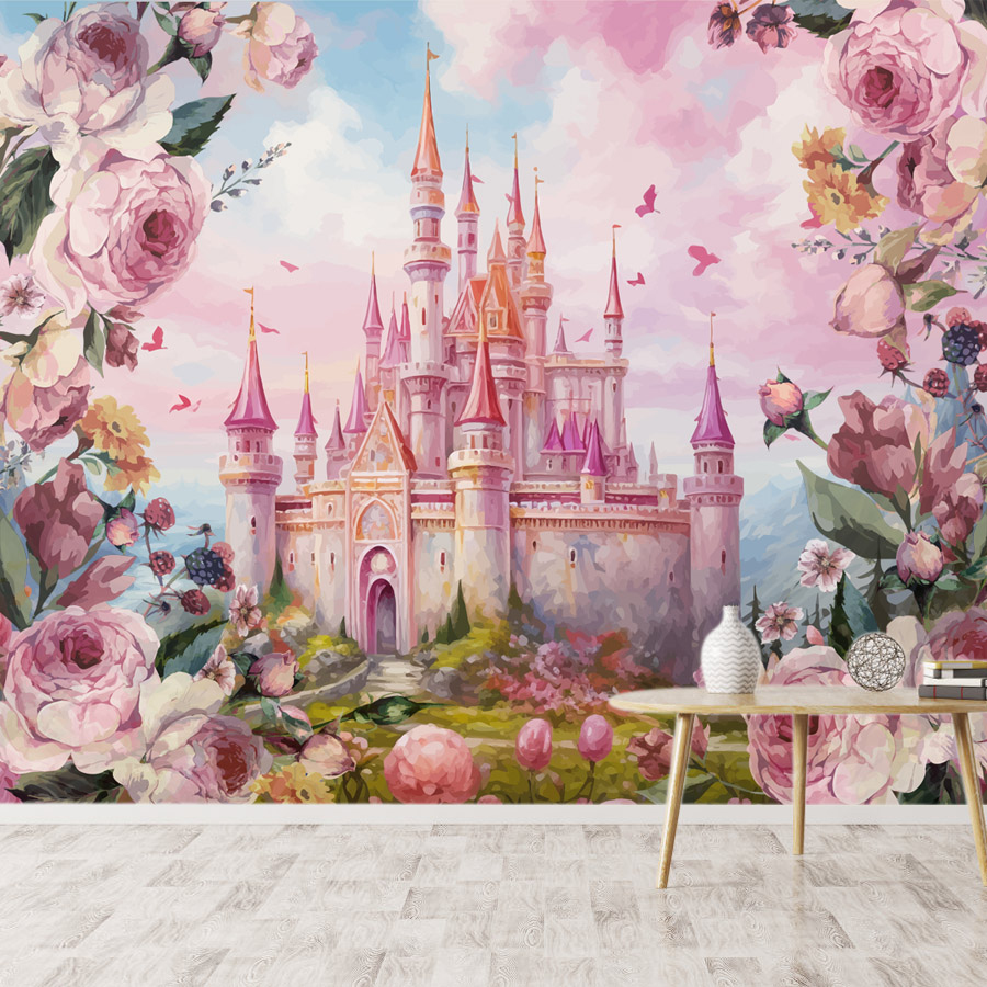 8+ Cartoon Nursery Flower Cast - Baby Nursery Mural Wallpaper review and price