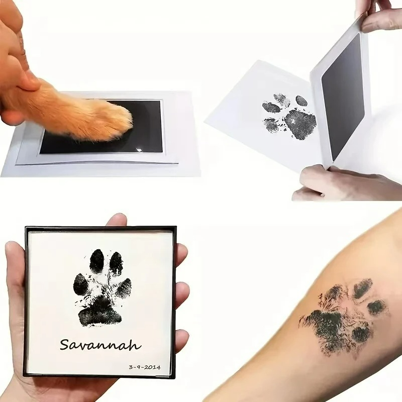 1/2 Set Pet Handprint Footprin - Footprint Ink Kit review and price