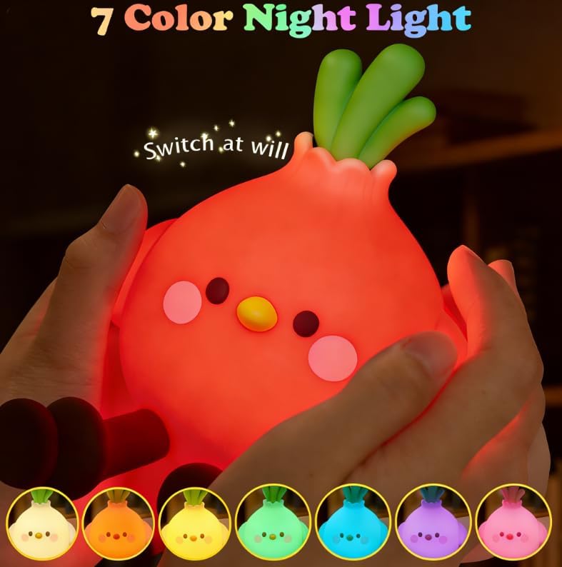 Garlic Bird LED Night Light Cu - Baby Nursery Colors review and price