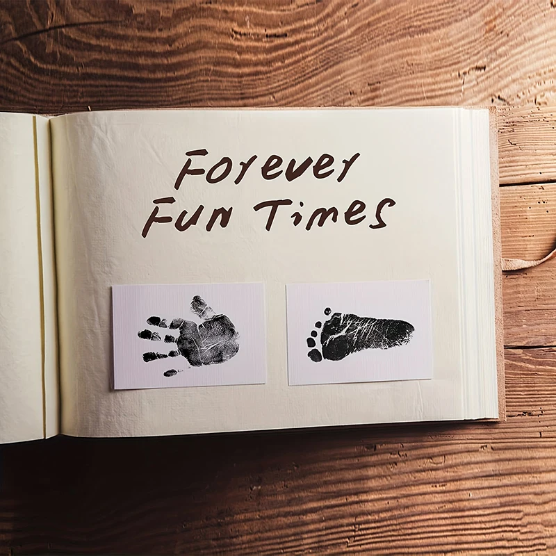 DIY Hand Footprint Kit Ink Pad - Footprint Ink Kit review and price