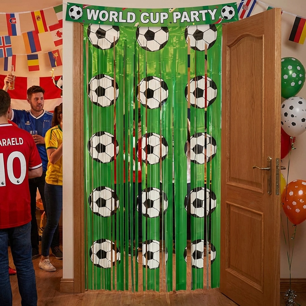 1x2m Green Soccer Backdrop Spo - Baby Nursery Green review and price