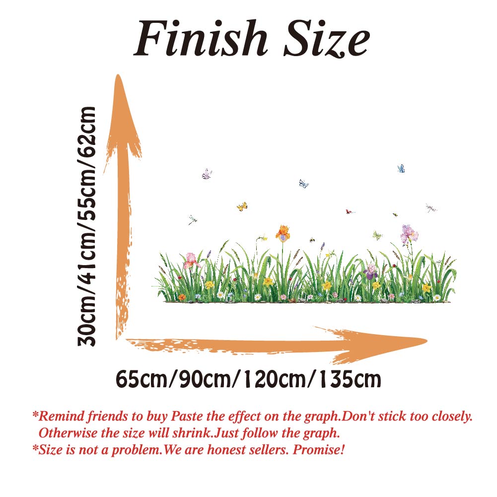 Green Grass Flowers Borader Wa - Baby Nursery Green review and price