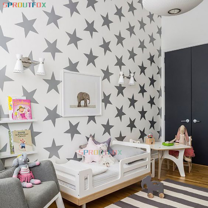 DIY Big Stars Vinyl Sticker Be - Baby Nursery Mural Wallpaper review and price