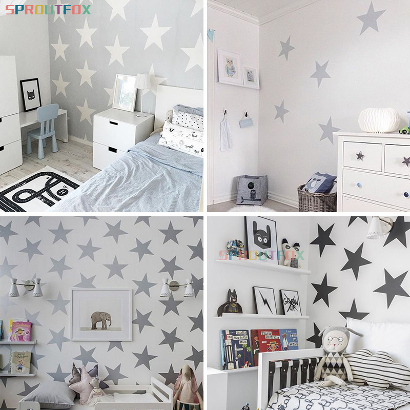 DIY Big Stars Vinyl Sticker Be - Baby Nursery Mural Wallpaper review and price