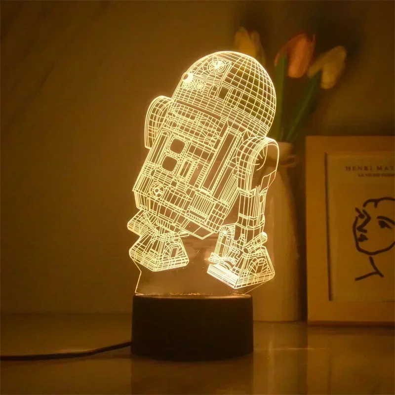 Cartoon 3D Anime Lamp Yoda Bab - Baby Yoda Nursery review and price