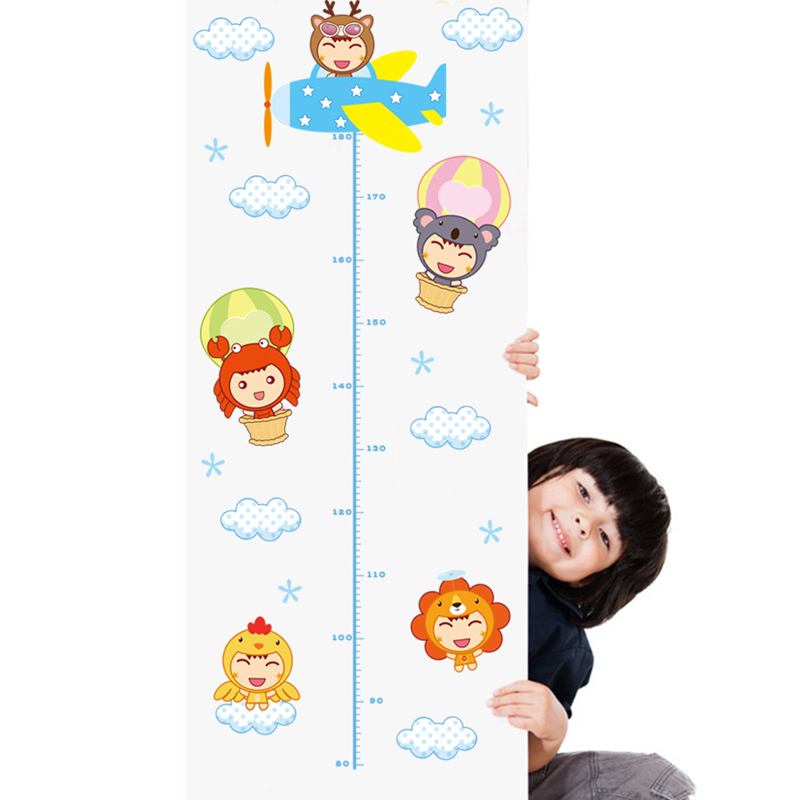 Cartoon Children Height Wall S - Baby Nursery Mural Wallpaper review and price