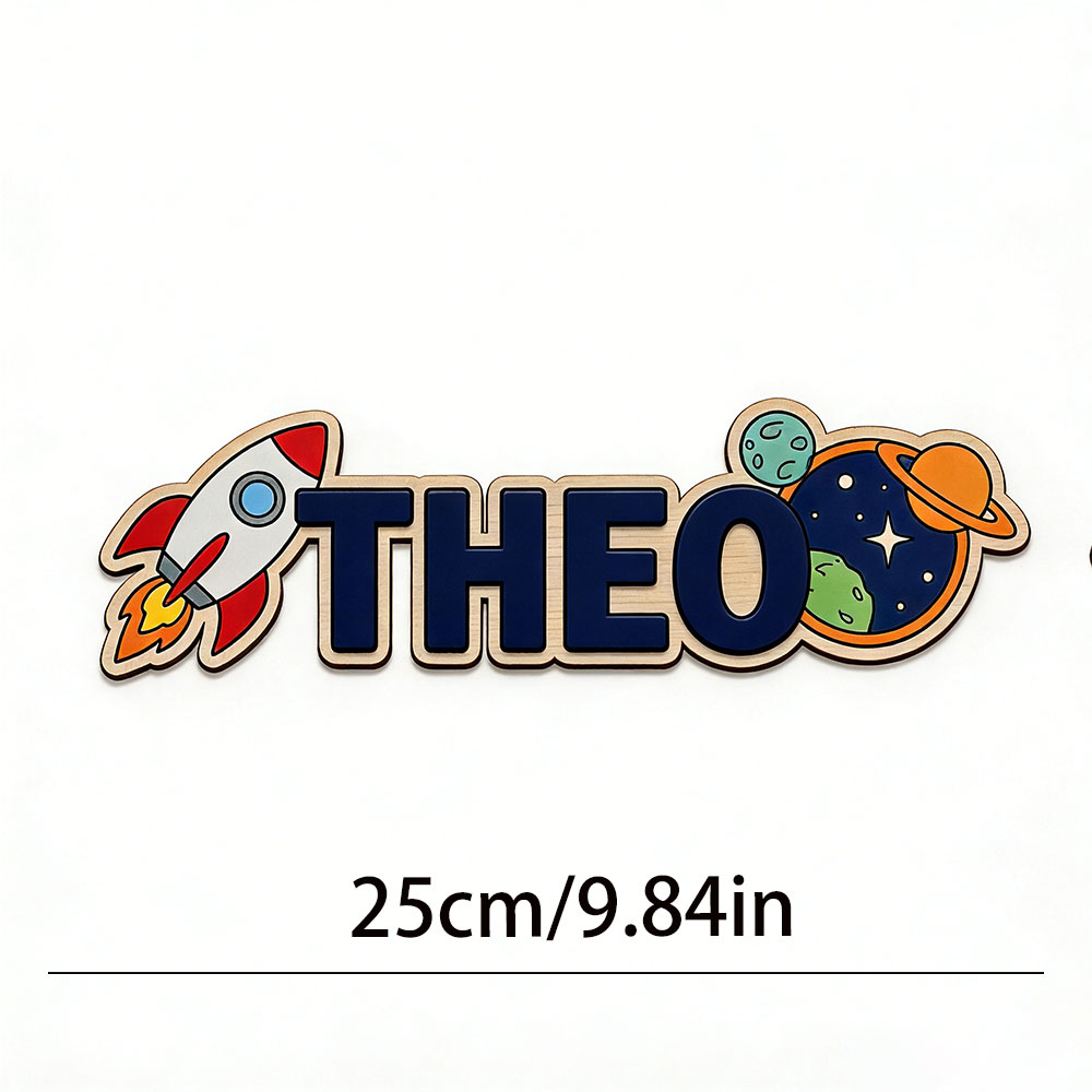 Personalized Space Rocket Name - Baby Nursery In review and price