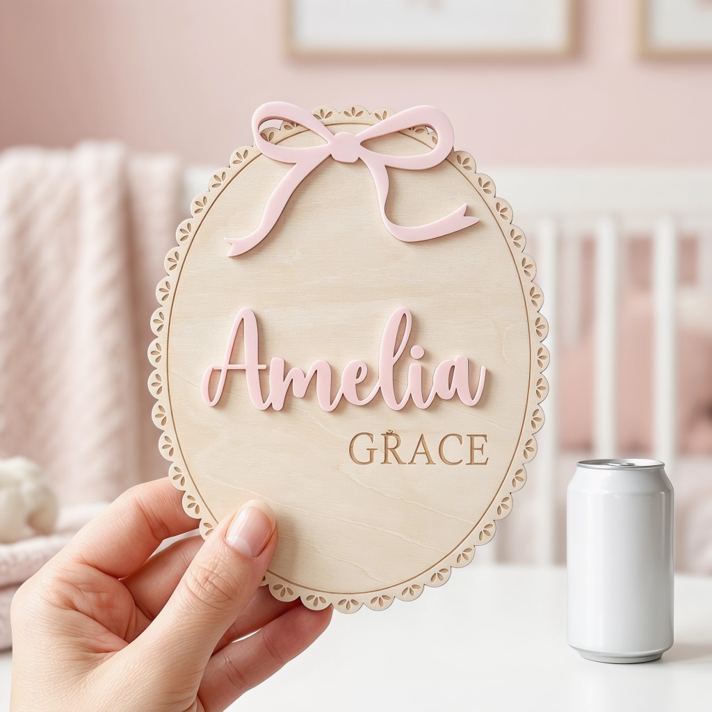 1Pc Custom Bow Lace Edge Baby  - Baby Nursery In review and price