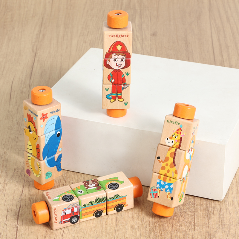 Baby Wooden Rotating Jigsaw Pu - Baby Nursery Games review and price