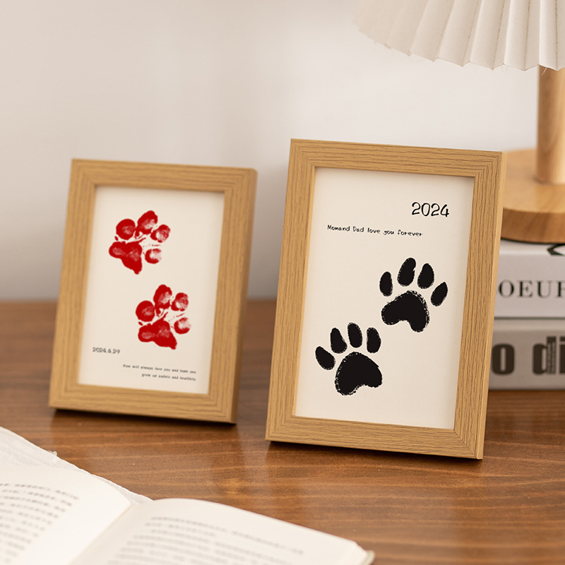 Safe Non-Toxic Pet Dog Cat Paw - Footprint Ink Kit review and price