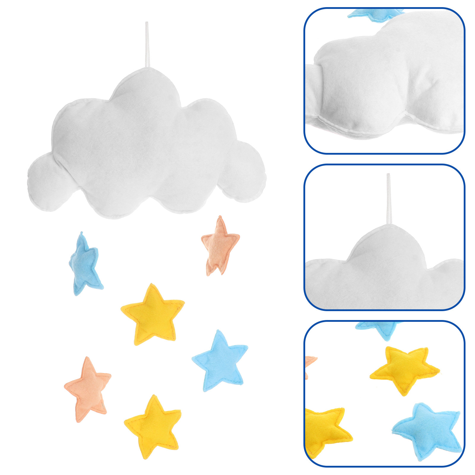 Cloud Raindrop Hanging Decor S - Baby Nursery Colors review and price