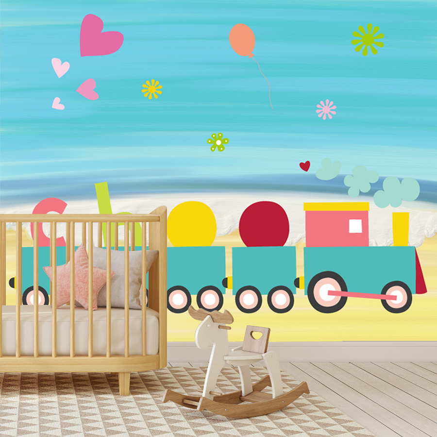 Custom Easy to Apply Peel and  - Baby Nursery Mural Wallpaper review and price