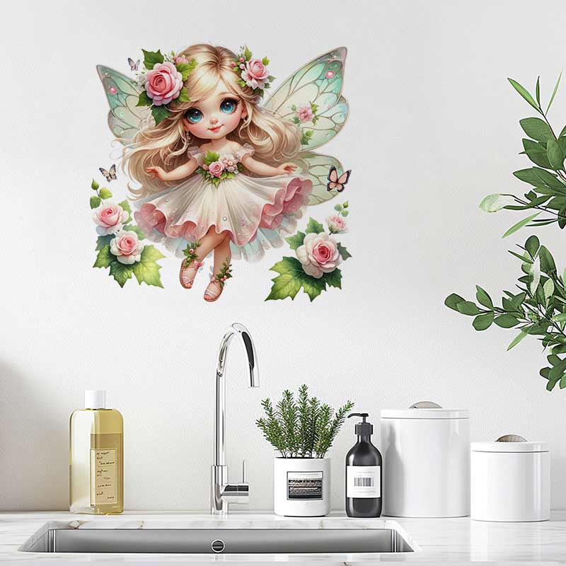 Fairy Wall Sticker Baby Kids R - Baby Nursery Mural Wallpaper review and price