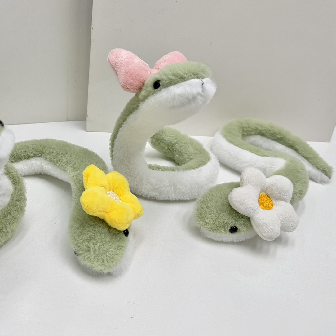 37cm Plush Snake Ornament Cute - Baby Nursery Green review and price